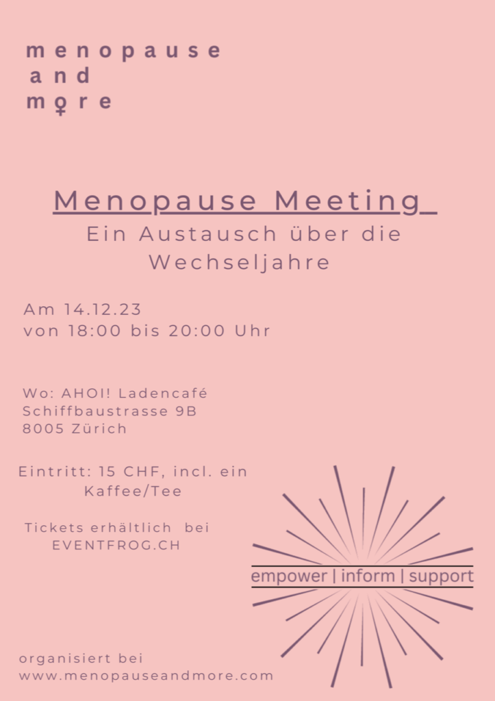 Menupaose Meeting AHOI! Ladencafé 14.12.2023